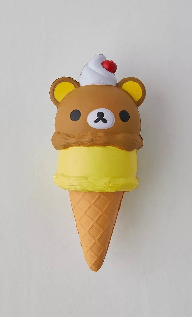 Rilakkuma Ice Cream Squishy Toy Sanrio Urban Outfitters NEW